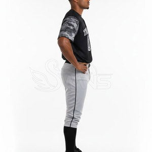 Nuevo en Stock, Mejor Precio, Uniforme de Béisbol Transpirable de Poliéster, Alta Calidad, para Hombre Adulto, Venta en Línea - Product Image 3