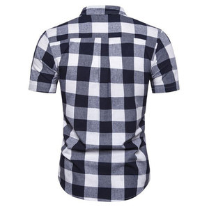 Tela de Lona 100% Algodón con Diseño Tartán Personalizable para Camisas de Manga Corta para Hombre y Mujer con Función de Secado Rápido - Product Image 2