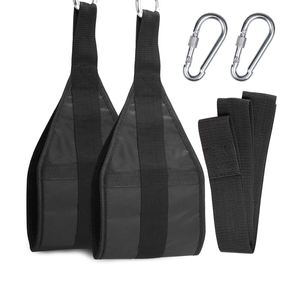 Sangles abdominales unisexes en néoprène respirant et écologique avec fermeture à boucle pour la musculation en salle de sport - Product Image 1