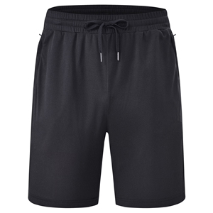 Shorts de sport respirants personnalisés pour hommes, couleur unie, en mesh, séchage rapide, anti-UV, pour l'entraînement, la course à pied et l'athlétisme - Product Image 5