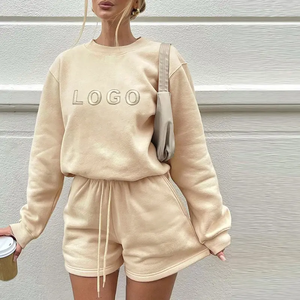Nouveau Prix de Gros Personnalisé Short de Survêtement Tendance pour Femme Respirant 100% Coton Décontracté avec Cordon de Serrage - Product Image 4