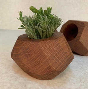 Pot de fleurs en bois écologique et durable pour balcon, jardin, entrée de villa, pot de fleurs en bois pour la maison - Product Image 5