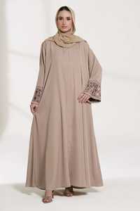 Abaya de Estilo Modesto para Mujer, Hecha en Fábrica, con Cuentas, Conjunto de Abaya Musulmana para Mujer, Estilo Dubái - Product Image 4