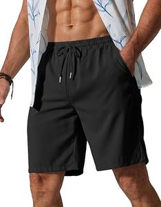 Shorts chino pour homme en coton extensible de qualité supérieure, vêtements décontractés d'été, style smart casual, logo personnalisé, fermeture à cordon sur le devant, séchage rapide - Product Image 1