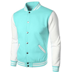 Wholesale <b>Jacket</b> <b>Plus</b> <b>Size</b> Men's <b>Jackets</b> Casual <b>Waterproof</b> Blank Lightweight Windbreaker Varsity <b>Jacket</b> with embroidery - Product Image 1