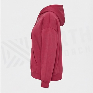 Sweat-shirts à capuche en molleton pour hommes en coton épais à épaules tombantes, vêtements de sport haut de gamme, vêtements décontractés et mode - Product Image 3