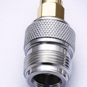 Advanced Male To N Female RF Coaxial <b>Adapter</b> Connector Chrome Plated Industrial Signal Converter <b>Adapter</b> - Product Image 1