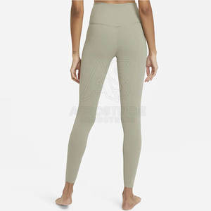 Women's High Waist Full Length <b>Leggings</b> Solid Color Knitted Spandex Nylon Stretch Breathable Soft Comfortable All Seasons - Product Image 2