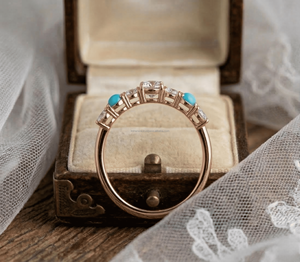 High Quality Handmade Half-hoop Gemstone Gold Plated Retro Flower Shape Faceted Stone <b>Open</b> Adjustable <b>Rings</b> for Woman Girls - Product Image 1