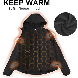 Veste coupe-vent pour femme de fabrication professionnelle, style streetwear de qualité supérieure, à capuche tricotée, imperméable et respirante - Product Image 6