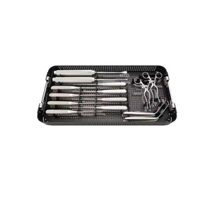 Ensemble d'instruments chirurgicaux UBE en acier inoxydable, instruments endoscopiques unilatéraux avec étui, autoclavables, manuels, certifiés CE Classe I - Product Image 2