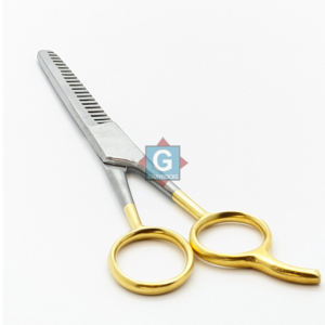 Ciseaux de coiffure professionnels en acier inoxydable à 30 dents pour droitiers – Idéaux pour éclaircir et affiner les cheveux, pour une coiffure équilibrée - Product Image 1