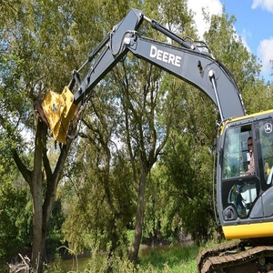 Miniexcavadora John Deere de Primera Calidad con Trituradora para Trabajos de Construcción Pequeños y Mantenimiento de Terrenos - Product Image 3