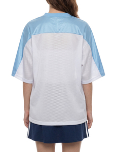 เสื้อเจอร์ซีย์อเมริกันฟุตบอลสไตล์สปอร์ตเสื้อซ้อมฟุตบอลสีตัดกันก่อสร้างระดับพรีเมียม - Product Image 5