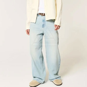 Casual Baggy <b>Jeans</b> For Men With Modern Design And Durable Fabric For Everyday Use Modern Baggy <b>Jeans</b> - Product Image 2