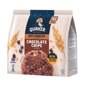 Bán buôn trái cây và rau đồ ăn nhẹ Quaker sô cô la chip yến mạch cookie với giá tốt nhất 250g x 12 túi - Product Image 1
