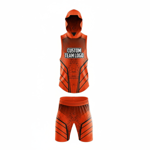 Uniforme de Fútbol 7V7 de Primera Calidad, Transpirable, en Spandex/Poliéster, Diseño Personalizado, Impresión por Sublimación, Ropa Deportiva OEM sin Mangas - Product Image 2
