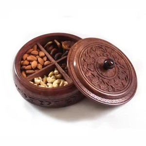 Classic Design Wooden <b>Spice</b> Box Handmade High Quality Masala Organizer for Kitchen <b>Storage</b> Needs - Product Image 1