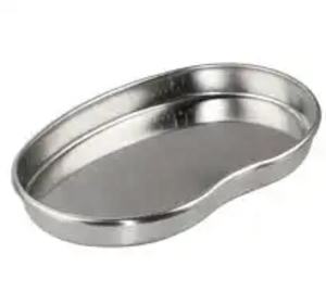 Bandeja de riñón médica de acero inoxidable poco profunda TAMAÑO 12CM a 30CM/plato de riñón de Hospital poco profundo/bandeja de riñón Dental hueca USA - Product Image 2