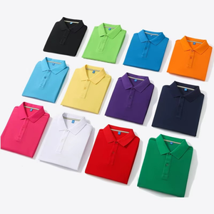 Polo vierge 100 % coton pour homme, personnalisable avec logo brodé ou imprimé, motif uni sur tissu toile – Vente en gros - Product Image 4