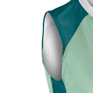 เสื้อวอลเลย์บอลแบบใหม่ปี 2026 สำหรับทุกเพศ ผลิตจากโพลีเอสเตอร์ 100% แบบไม่มีแขน รับสกรีนโลโก้และสีพื้น บริการ OEM - Product Image 3