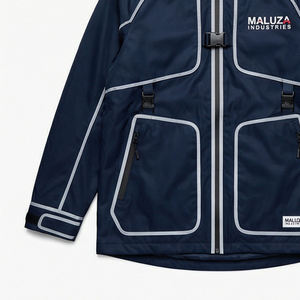 Veste de chasse tactique pour homme, imperméable, équipement de terrain extérieur avec capuche et sangles de poitrine MALUZA INDUSTRIES - Product Image 2