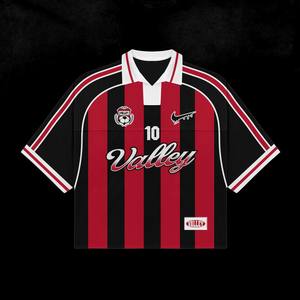 Maillots de football personnalisés sublimés pour hommes, manches courtes, respirants, en polyester, vêtements de sport toutes saisons, impression photo, col rabattu - Product Image 3
