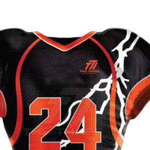 Jersey de Fútbol Americano Corto con Diseño Premium, 100% Poliéster, Transpirable, Absorbe la Humedad, Garantiza Comodidad y Larga Duración - Product Image 3