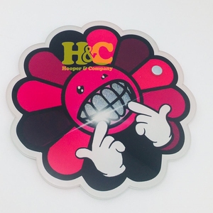 Top Rank Flower Tiles Custom Design Eco-Friendly pink Acrylic Lash Tile Magnetic Eyelash Extensions Lash Tiles Customized Color - Product Image 2