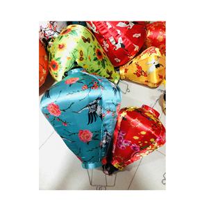 Lanterne suspendue en soie de bambou avec motif végétal pour fête de mariage et décoration de la maison - Product Image 1