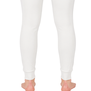 Pantalon d'équitation blanc pour femme, taille haute, extensible, avec passants de ceinture, pour la compétition et l'entraînement - Product Image 5