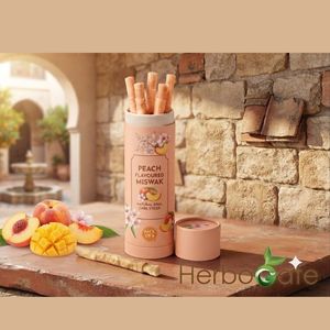 Paquetes de Miswak con Sabor a Durazno, 6 Palitos de Limpieza Dental Naturales para Hombres, Mujeres, Adultos, Hogar, Oficina, Viajes y Cuidado Bucal Diario - Product Image 4