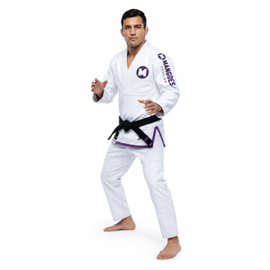 Kimono de Jiu-Jitsu Brésilien Personnalisé en Coton Premium Tissé Perlé – Kimono d'Entraînement OEM ODM en Gros – Kimono BJJ - Product Image 1