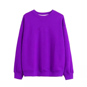 Sweat-shirt à col rond, coupe ample, tricoté, pull décontracté pour l'automne, imprimé lettres sur le devant, unisexe - Product Image 2