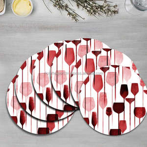 Napperons réversibles de luxe faits à la main imprimés sur mesure tapis de Table à manger imperméable à l'eau Style moderne pour la cuisine mariage à la maison - Product Image 6