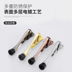 Butée de porte à commande au pied, sécurité renforcée, anti-collision, ouverture vers l'extérieur, fixation fixe, résistante au vent - Product Image 3