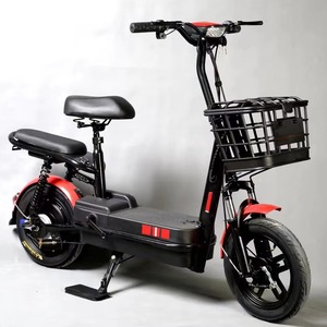 Scooter électrique pliable de 14 pouces, 400W, 48V, avec siège, abordable pour les déplacements en ville - Product Image 3