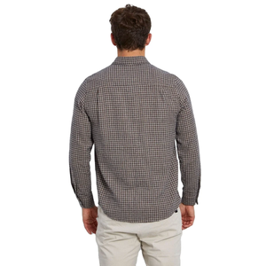 Hombres Premium 100% Algodón Sarga Check Slim Fit Manga Larga Otoño Hilo Teñido para Polo Camisa Transpirable Anti-Pilling Moda - Product Image 2