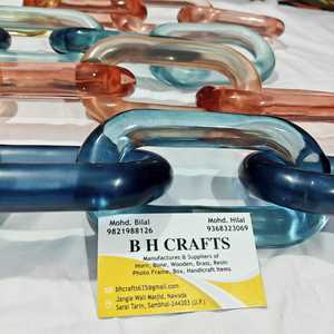 Escultura de Pared de Búho de Resina con Eslabones de Cadena, Hecha a Mano, Duradera, Decoración para el Hogar, Multicolor, Transparente, Rosa, Rojo - Product Image 5