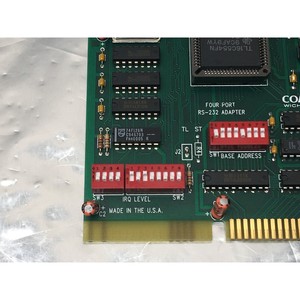 COMM TECH 232/4-ISA FASTCOM, QUATRE PORTS RS-232 - Équipements et pièces semi-conductrices d'occasion fiables à l'échelle mondiale - Product Image 6