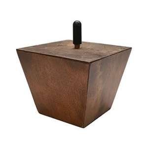 Premium Solid Wood Sofa <b>Legs</b> Square Replacement Furniture <b>Legs</b> Heavy Duty Cabinet <b>Table</b> Feet Natural Finish OEM Factory Supply - Product Image 1