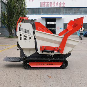 Minidumper de orugas con motor EPA de 1000 kg, con certificación CE, se acepta personalización - Product Image 3