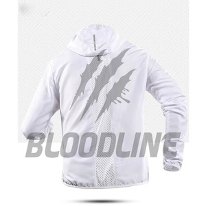 Veste coupe-vent noire à manches longues pour homme, vêtements d'extérieur pour l'automne, Bloodline - Product Image 5