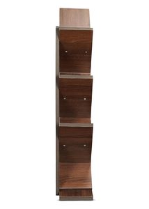 Modern Wooden <b>Tree</b> Shape 5-Tier Foldable <b>Bookshelf</b> Display Rack Buff Storage Holder for Living Room Home Office - Product Image 4