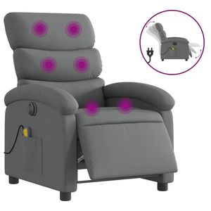 Sillón Reclinable Eléctrico de Masaje Color Gris Oscuro - Product Image 2