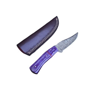 Los Mejores Cuchillos de Hoja Fija Fabricados en Pakistán, Hoja de Acero Damasco Inoxidable, Personalizables OEM, Resistentes al Agua, Garantía de 3 Años - Product Image 1