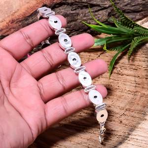 Bracelet en agate noire fait main, bracelet infini en argent, bijou minimaliste en pierre noire, cadeau pour elle - Product Image 6