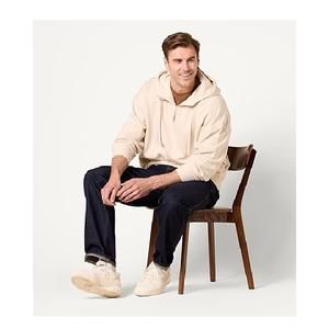 Nouvelle collection de sweats à capuche décontractés et élégants pour hommes, couleur unie, demi-zip, à la mode. - Product Image 4