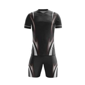 "Custom Men's Soccer Uniforms Premium Quality Team <b>Sets</b> with Unique Designs, V-Neck Short Sleeve Customized Your Own Logo - Product Image 5