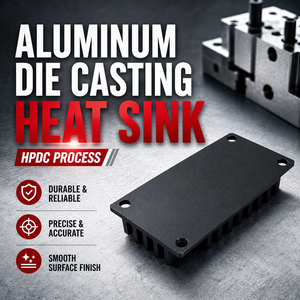 Disipador de Calor de Aluminio Fundido a Presión, Proceso HPDC - Product Image 3